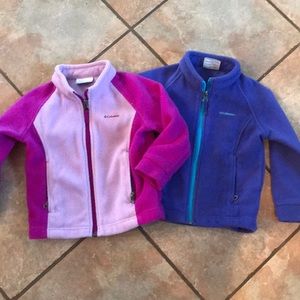 Columbia Toddler Girl Fleece Jackets
